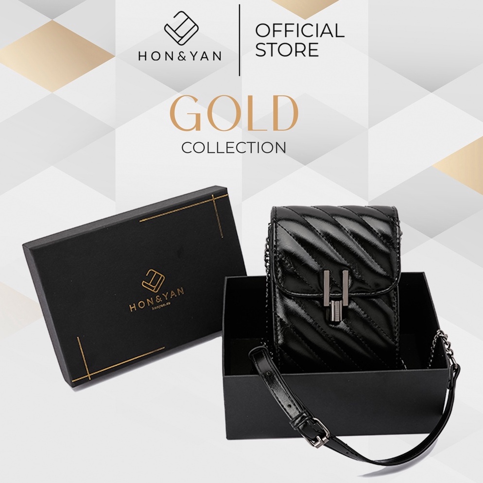 Murah Banget.. [HONYAN GOLD] Tas Hp Wanita Tas Handphone Tas Selempang Import - Nata Sling Bag