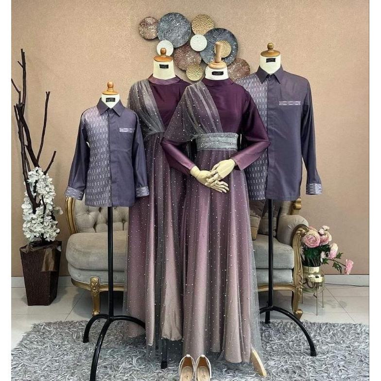 Murah Kain Silk Gradasi | Kain 2 Warna | Silk Gradasi | Harga Per 0.5 M | Bridesmaid Baru