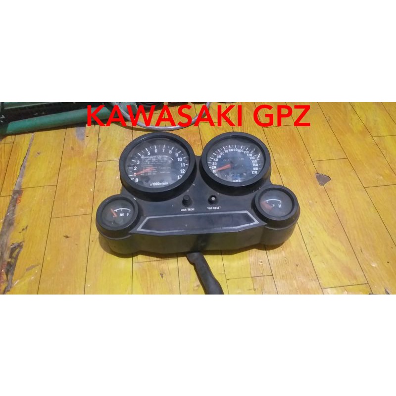 speedometer kawasaki gpz original 2nd copotan eks limbah moge