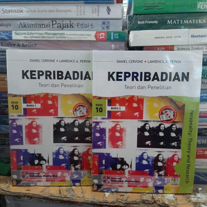 MUST HAVE KEPRIBADIAN TEORI DAN PENELITIAN BUKU 1 DAN 2 ED 10 DANIEL CERVONE TERBARU
