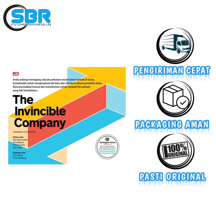 FLASH SALE BUKU THE INVINCIBLE COMPANY (STRATEGYZER SERIES) TERBARU