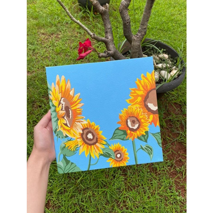 

Paint By Numbers Kit: Sunflower | Paint Inc. Id | Painting Kit