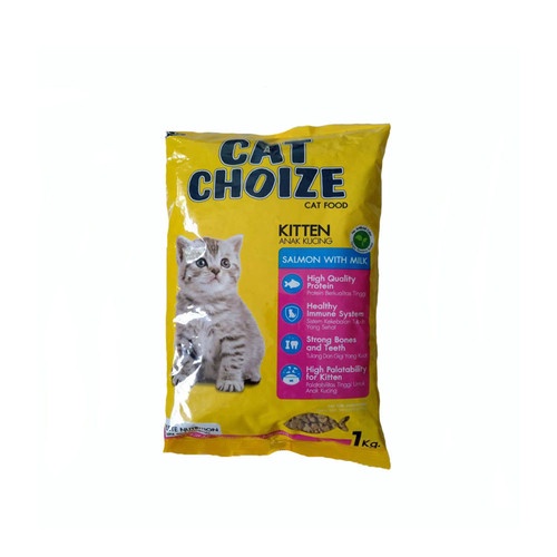 CAT CHOIZE KITTEN SALMON - KUNING 1 KG