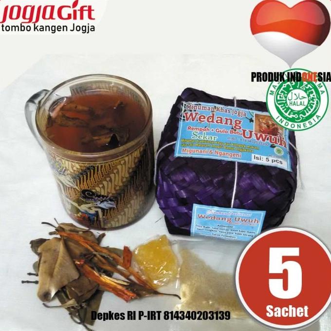 

SALIMA SALE !!! Wedang Uwuh Rempah Gula Batu Sekar (isi 5 sachet)