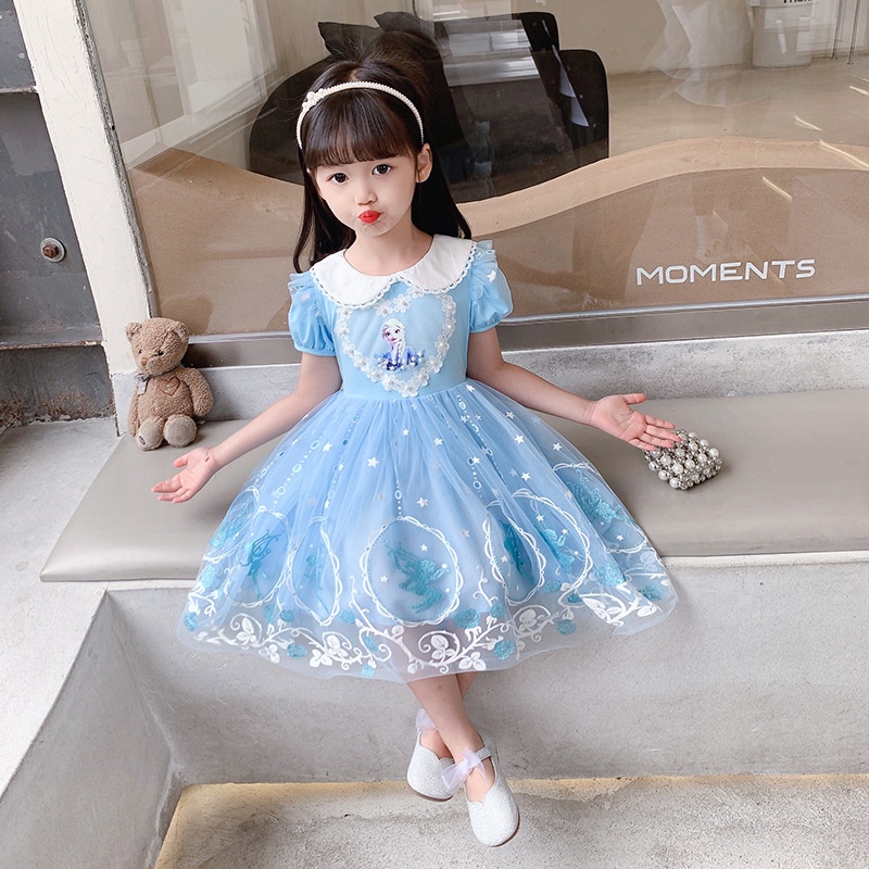 Dress Anak Perempuan 3 4 Tahun 2 5 6 Cewek Umur 9 12 Thn 1 7 8  Rok Model Pendek Midi Outfit Keren G