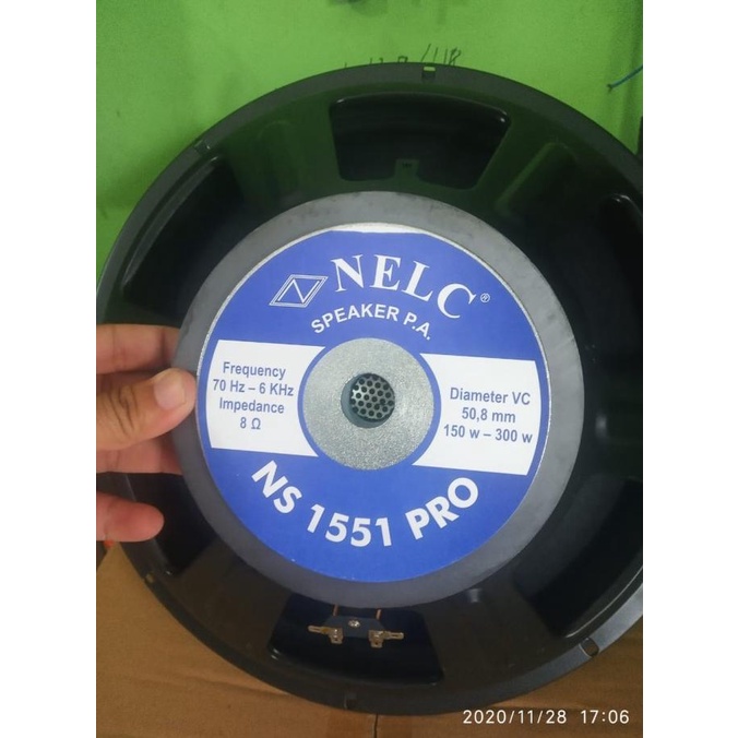 Speaker NELC NS1551PRO 15 Inch