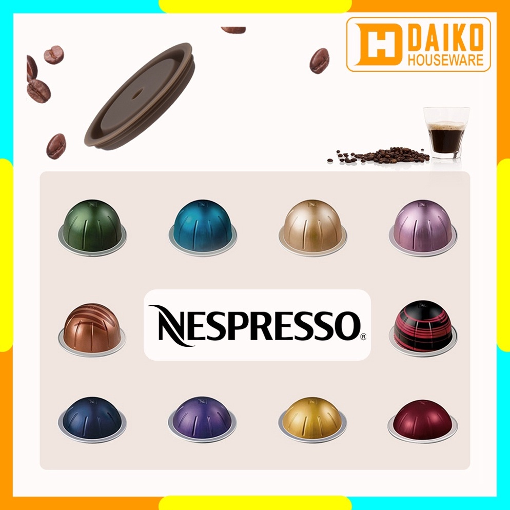 

PROMO SPESIAL Capsule Nespresso Vertuo Ecer Satuan All Varian Rasa - Medium to Dark Roast Coffee Vertuoline
