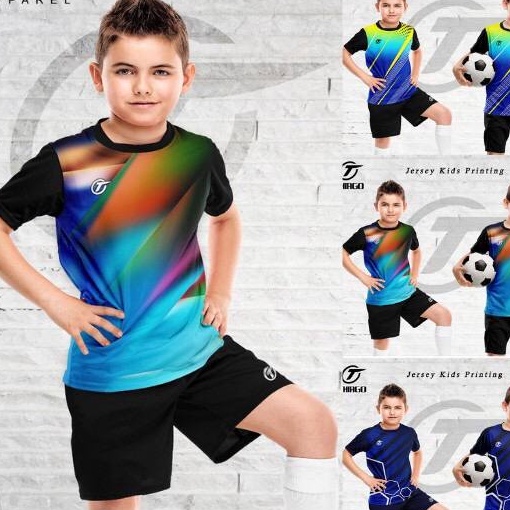 12.12 ✨Promo✨ SETELAN BOLA ANAK-ANAK/ Setelan Bola Anak Laki Laki / Setelan Baju Bola Termurah / Set