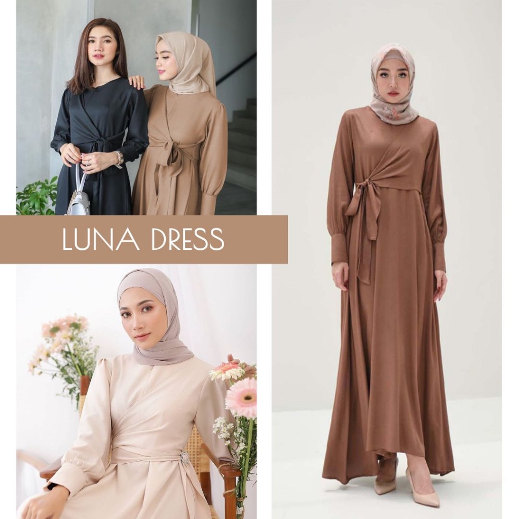 Gamis Wanita Dewasa Terbaru 2023 Viral Remaja Aesthetic Tunik Gamyes Batik Bawah Lutut Sampai Mata K