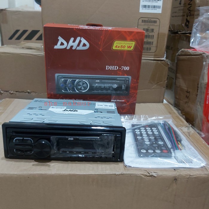 ✅Termurah Single Din Dhd 9818 Tape Multimedia Player Dvd Bluetooth Bisa Sameday