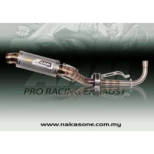 [Baru] Knalpot Ahm Carbon Jupiter Z Vega R Stainless Steel Stenlis Original Diskon