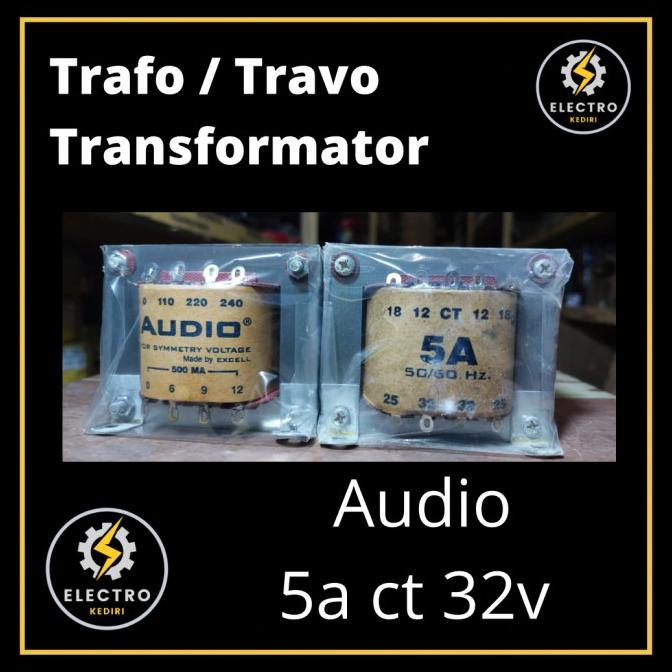 Trafo 5a ct 32v Audio | travo 5a ct32v volt transformator |Termurah poll