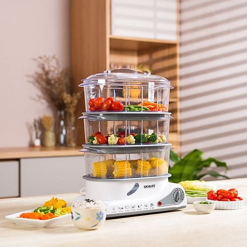 [Ori] Idealife - Food Steamer – Pengkukus Makanan - Il–114B Kukusan Terbatas