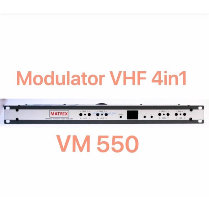 ✨Ori Modulator Matrix  Vhf  4 In 1 Vm 550 Bisa Sameday