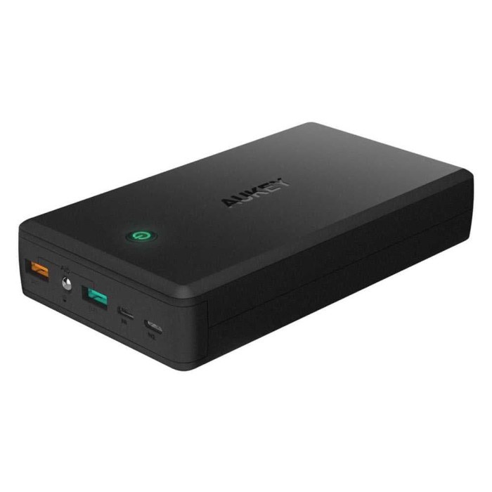 ✨New Ori Powerbank Aukey 30000Mah Quick Charge 3.0 Qc3.0 Power Bank 30000 Mah Terbaru