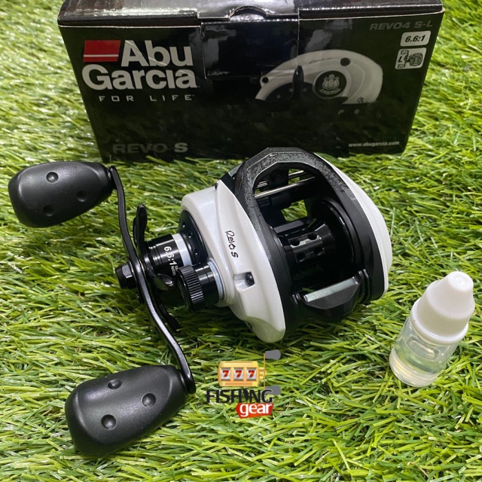 ✨Ori Abu Garcia Revo S Revo4 S-L Baitcasting Reel Handle Kiri Bisa Gojek