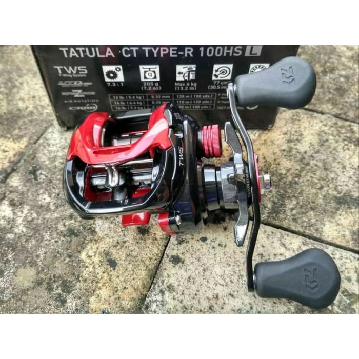 ✨Ori Reel Bait Casting Daiwa Tatula Ct Type -R 100Hsl Murah Reelbc Best Berkualitas