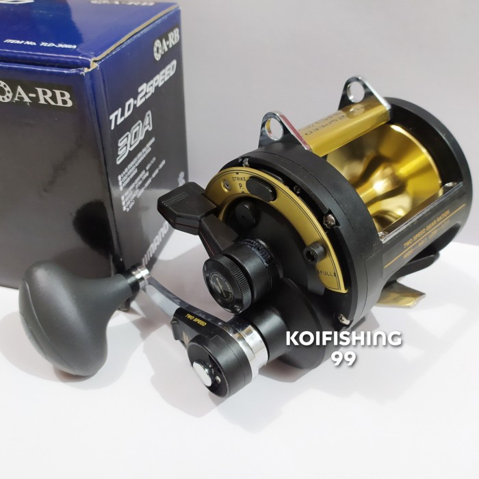 ✨Ori Reel Trolling Shimano Tld 2 Speed 30 A Diskon