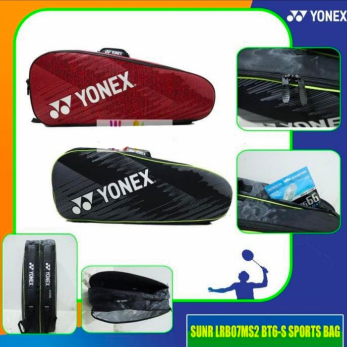 [Best Seller] Tas Badminton Bulutangkis Yonex Sunr Lrb07 Ms Bt6S Bisa Sameday