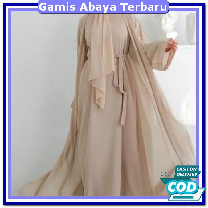 Baju Gamis Remaja Dress Abaya Terbaru Remaja Gamia Sari Mewah Elegant Baju Syari Impor Terbaru Ghami