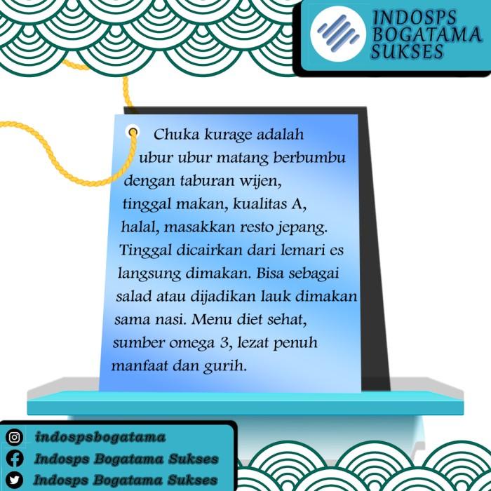 

Chuka Kurage 250gram Best Seller