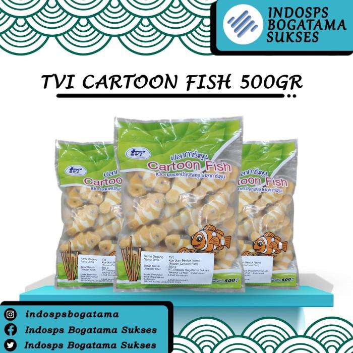 

TVI Cartoon Fish 500gr | Bakso Ikan Gambar Nemo | Fish Ball | Baso Best Seller