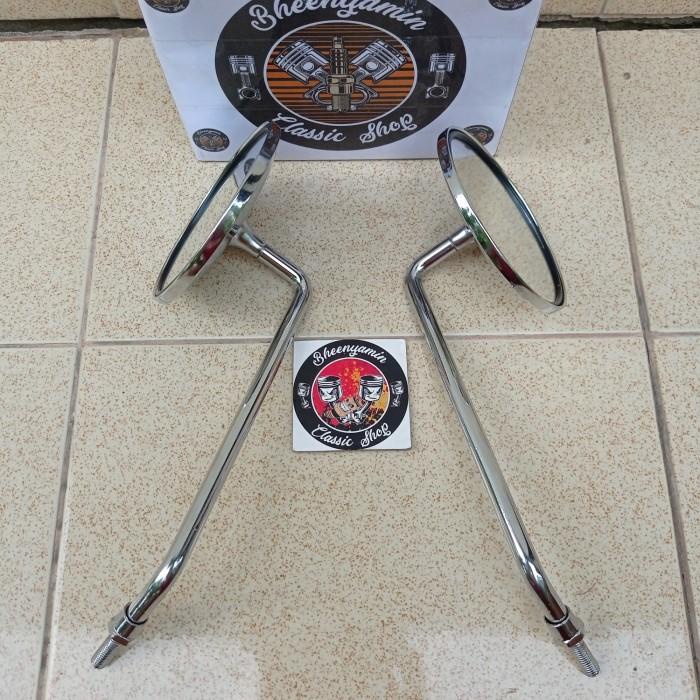 Cermin Motor Kaca Spion Sepion Honda C90 S90 90Z 90 Set Baut Drat 12