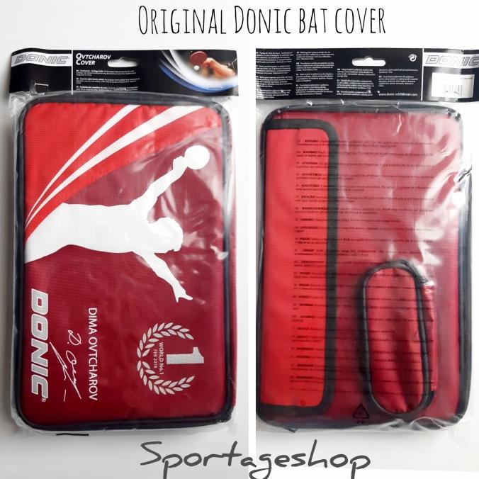New Cover Bat Tenis Meja Donic Original Tas Sarung Bet Pingpong Hard Stok Terbatas
