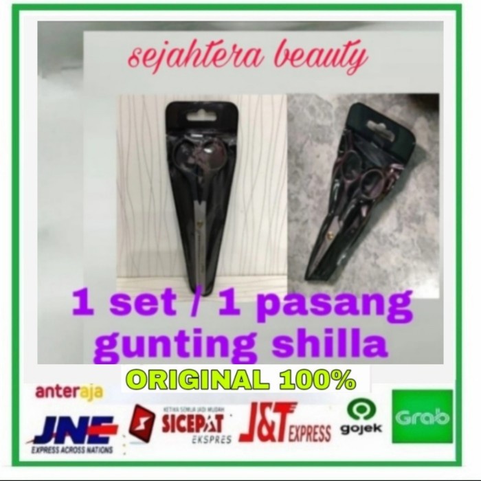 [Ori] 1 Set Gunting Cukur Rambut Shilla Terbaru