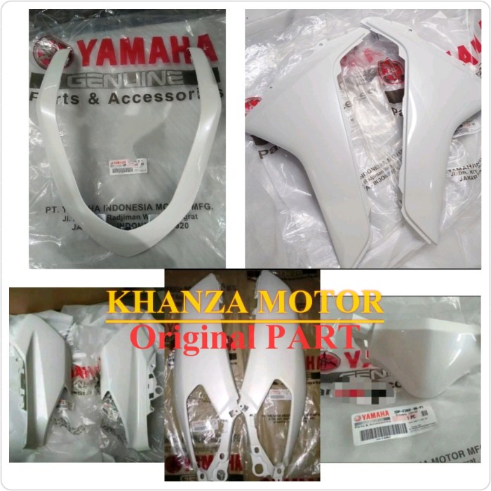 [New Ori] Paket Body Halus Putih Nmax Old 2015-2019 Original Non Spakbor Depan Terbatas