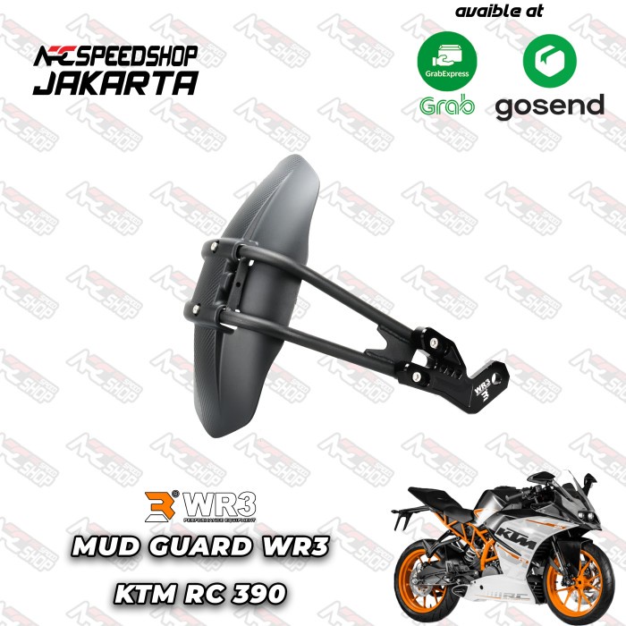 [New Ori] Mudguard Wr3 / Spakbor Belakang Wr3 Ktm Rc 390 Berkualitas