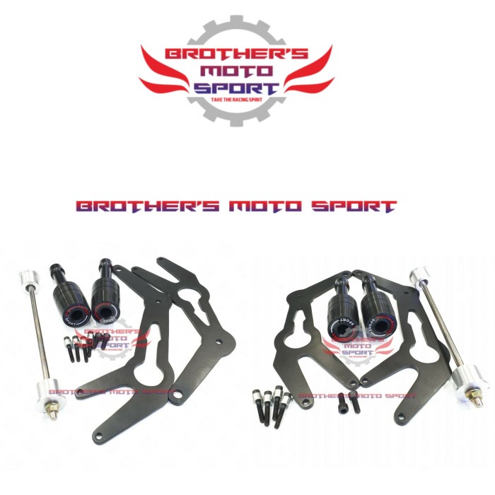 ✨New Ori Frame Slider Ninja 250Fi Pengaman Body Kawasaki Ninja250Fi Terbaru