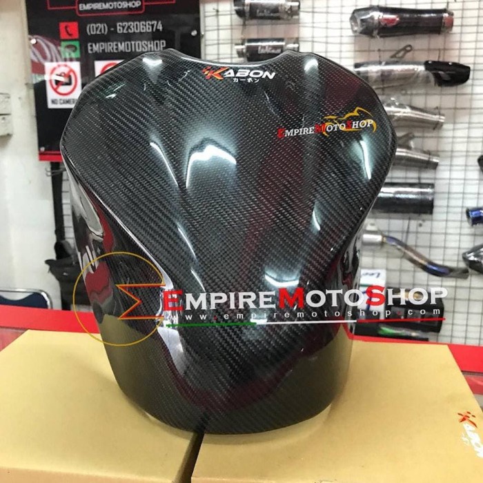 [Baru] Tankpad Ninja 250 Fi 2018 Carbon Kevlar Terbaru