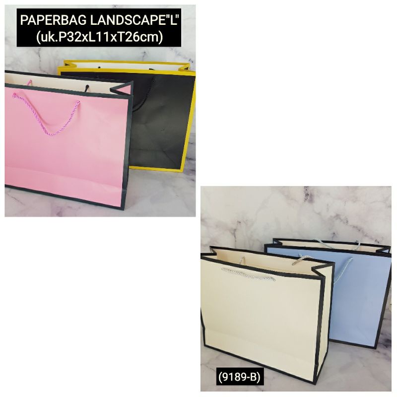 

Paperbag LANDSCAPE POLOS PAPERBAG LANDSCAPE MOTIF TAS JINJING TAS KADO