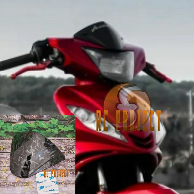 VISOR JUPITER MX OLD 135 CARBON FORGET WINDSHIELD JUPITER MX OLD 135 CARBON FORGET