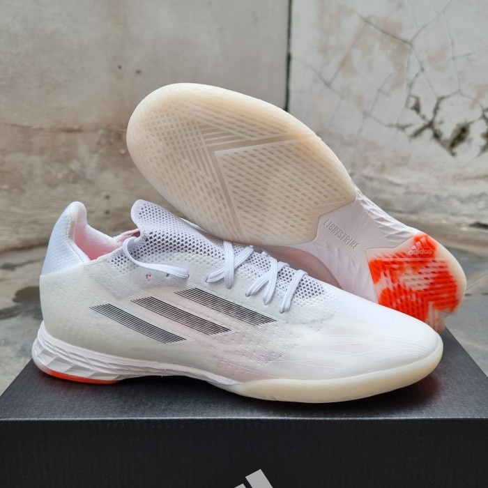SEPATU FUTSAL ADIDAS SPEEDFLOW .1 WHITE RED IC