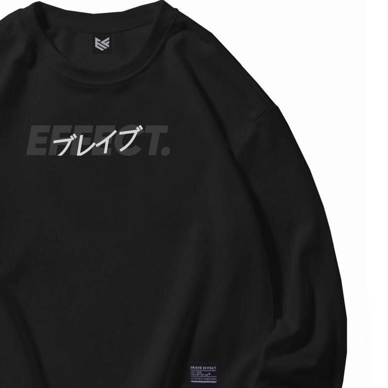 Ready Brave Effect Crewneck Bordir Sweater Jaket Hoodie Pria Wanita Premium Hodie Switer Suiter Crew