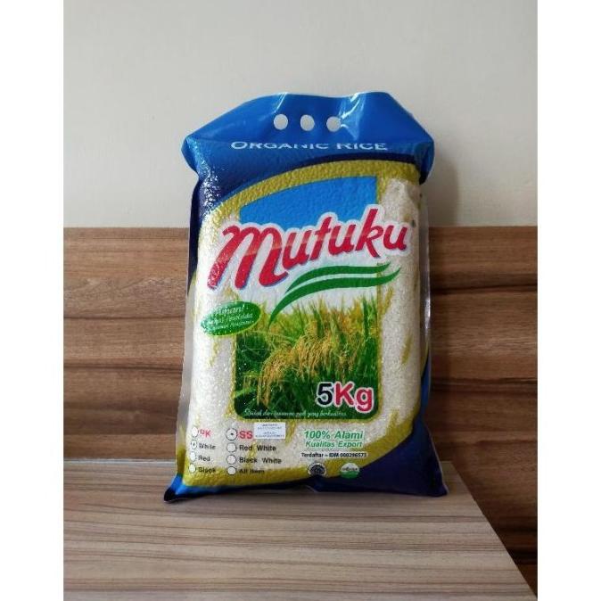 Beras Putih Organik Mutuku 5Kg