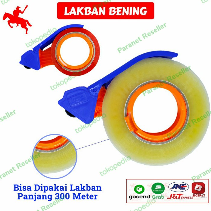 

✨Sale Lakban Opp Tape / Lakban Bening Ksatria Tape 200 Yard Terbaru