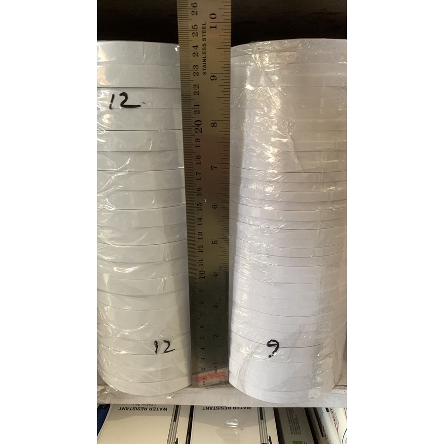 

Double Tape Century 4Mm / 5Mm / 6 Mm / 8Mm / 10Mm / 12Mm / 20Mm / 24Mm Perekat Dua Sisi