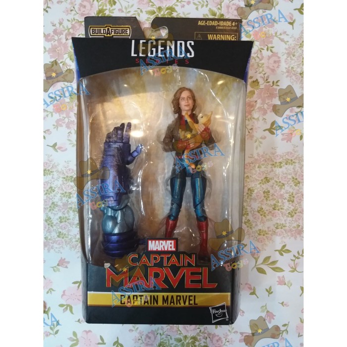 ✅Baru Original Marvel Legends Legend Captain Marvel Bomber Jacket Goose Bisa Gojek
