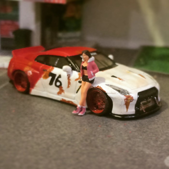 ✅New Mini Gt Nissan Gt-R Gt R Pandem Custom Berkualitas