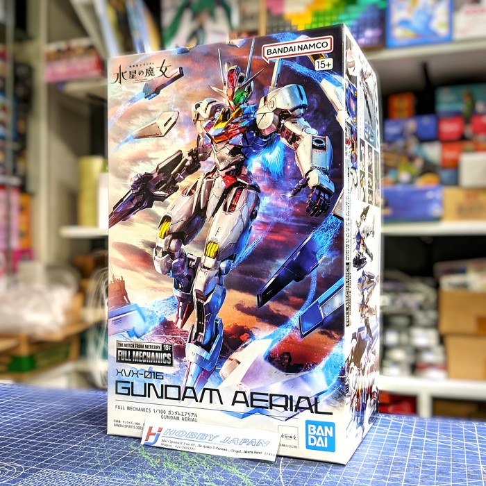 ✨New Full Mechanics 1/100 Gundam Aerial Berkualitas