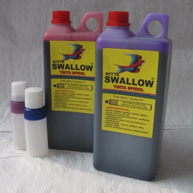 

tinta karung SWALLOW (free botol spidol)