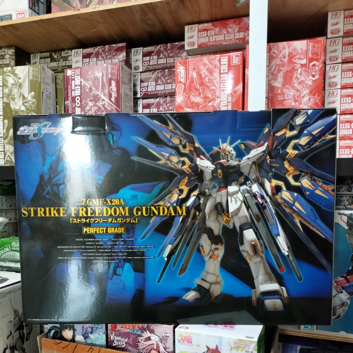 ✨New Gundam Pg Zgmf-X20A Strike Freedom Gundam 63056 Berkualitas