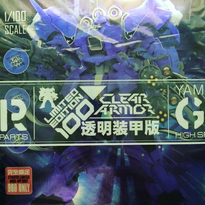 ✨New Mechanicore 1/100 Yams-130B Greifer 'Clear Armor Limited Version' Terbaru