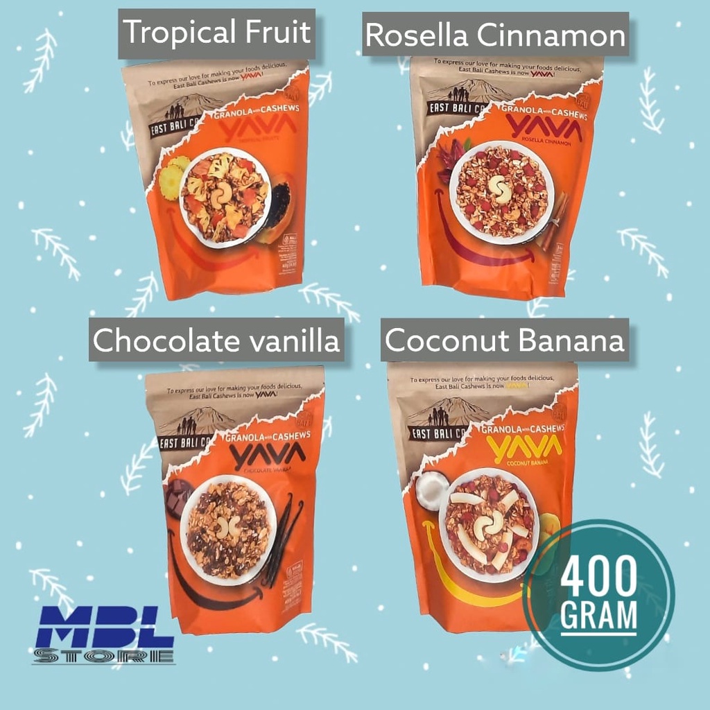 

East Bali Granola Yava 400 Gram