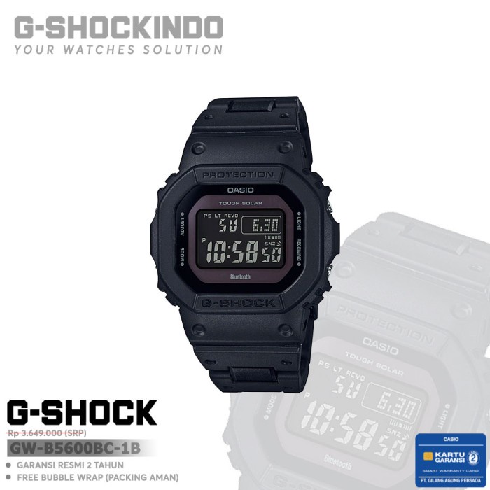 ✅Ori Casio G-Shock Gw-B5600Bc-1B / Gw-B5600Bc-1Bdr Original Berkualitas