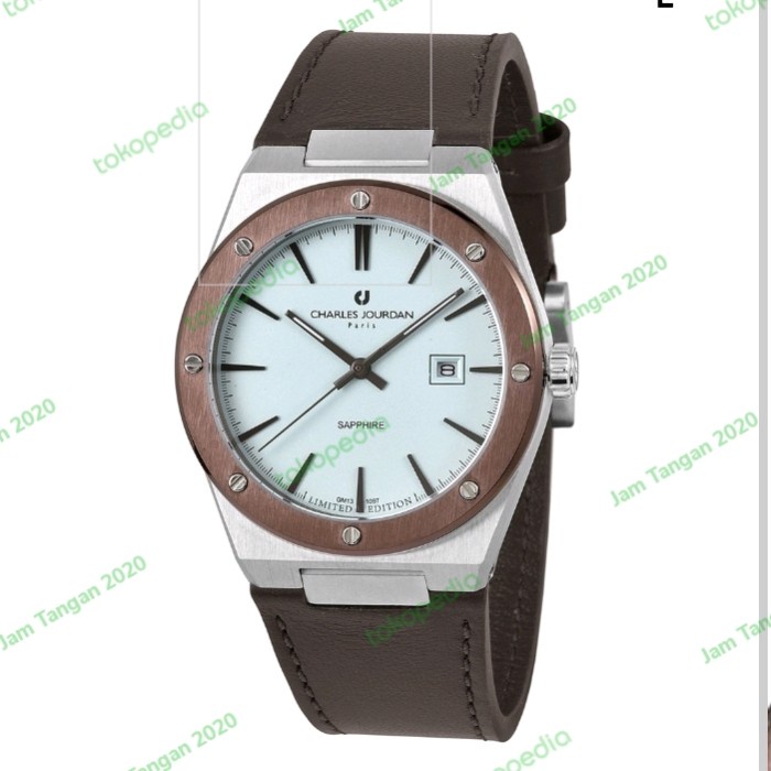 ✅Ori Jam Tangan Pria Original Charles Jourdan Cj1097-1392Le Garansi Resmi Terbaru