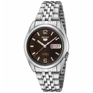 ✅Ori Seiko 5 Snk391K1 Snk391 Full Silver Brown Original Terbaru